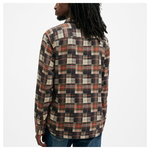 AllSaints Jude Patchwork Checked Jacquard Shirt